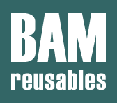bam reusable bags logo