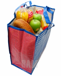 reusable recycled shopping bag